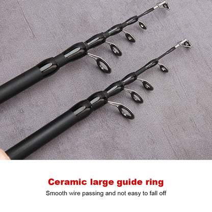 Baitcasting Lure Fishing Rod Spinning Telescopic Fishing Pole