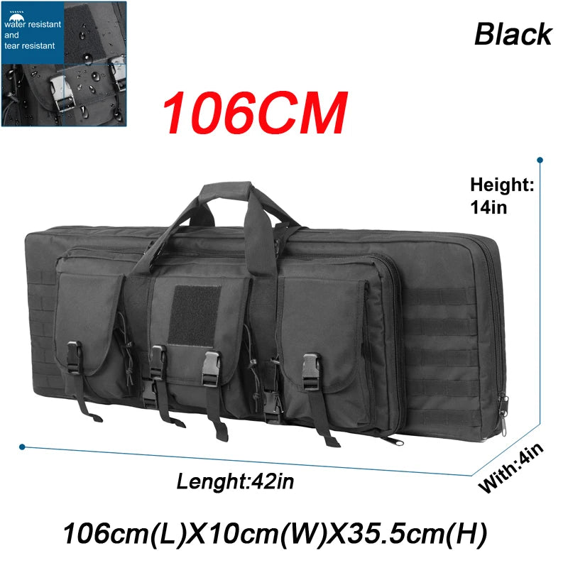32 38 42 Inch Double Rifle Bag, Gun Case Rifle, Long Gun Bag .