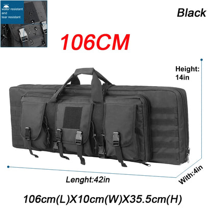 32 38 42 Inch Double Rifle Bag, Gun Case Rifle, Long Gun Bag .
