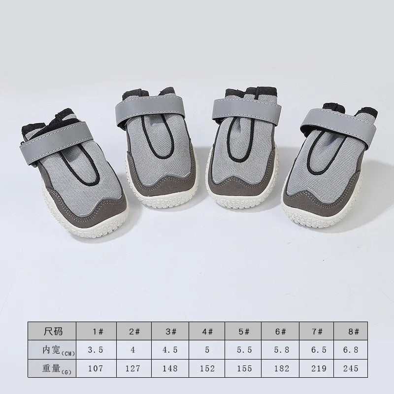 Dog Boot Non-Slip Breathable Outdoor Dog Shoe Heat Resistant.