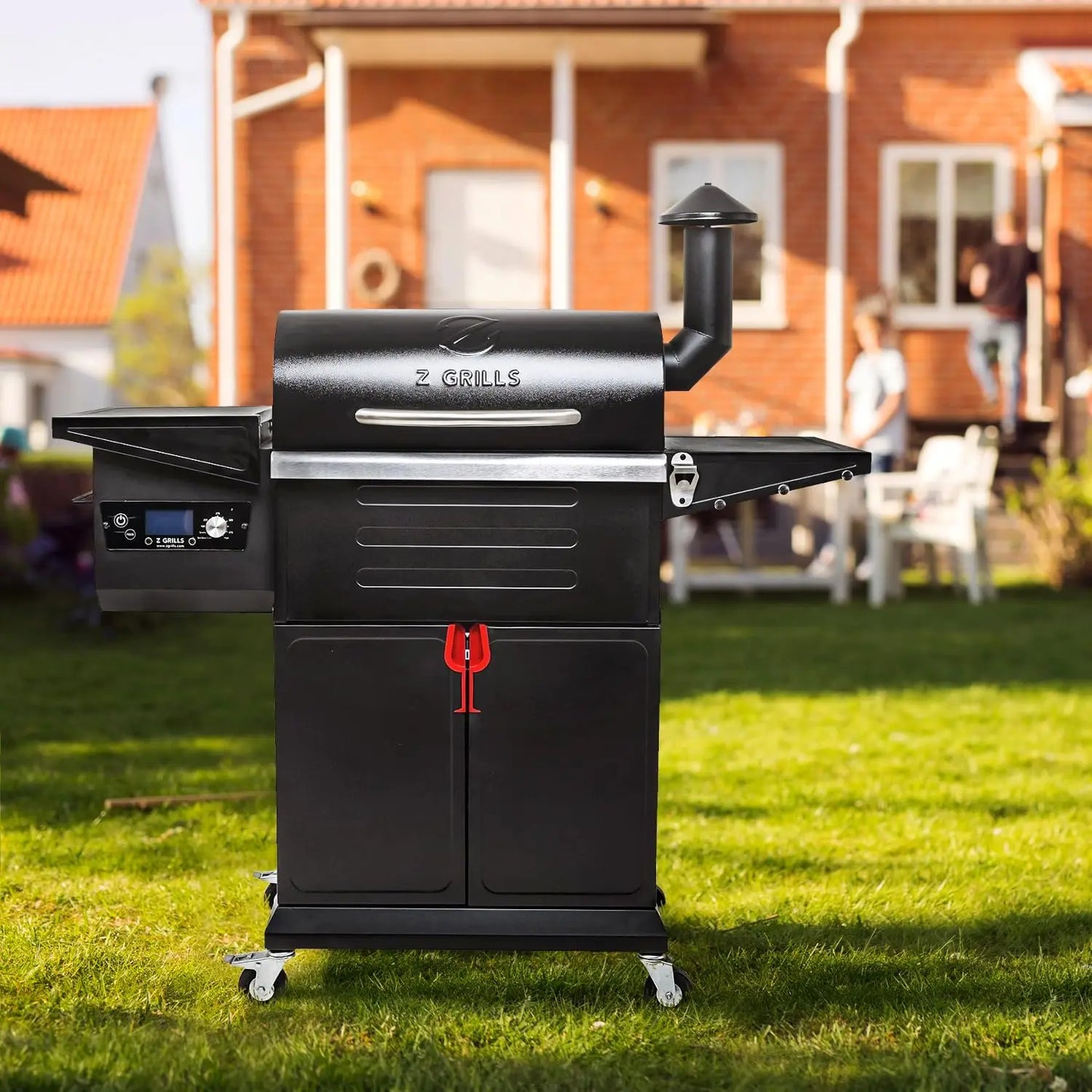 Wood Pellet Grill & Smoker  with Automatic Temperature Control