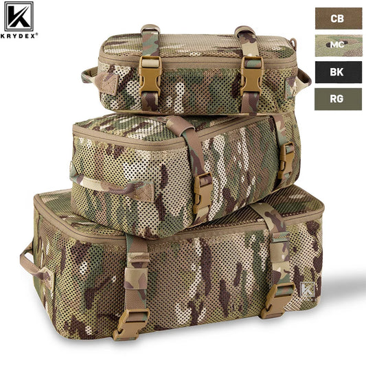 Modular Pouch Set Outdoor Backpack Organizer.