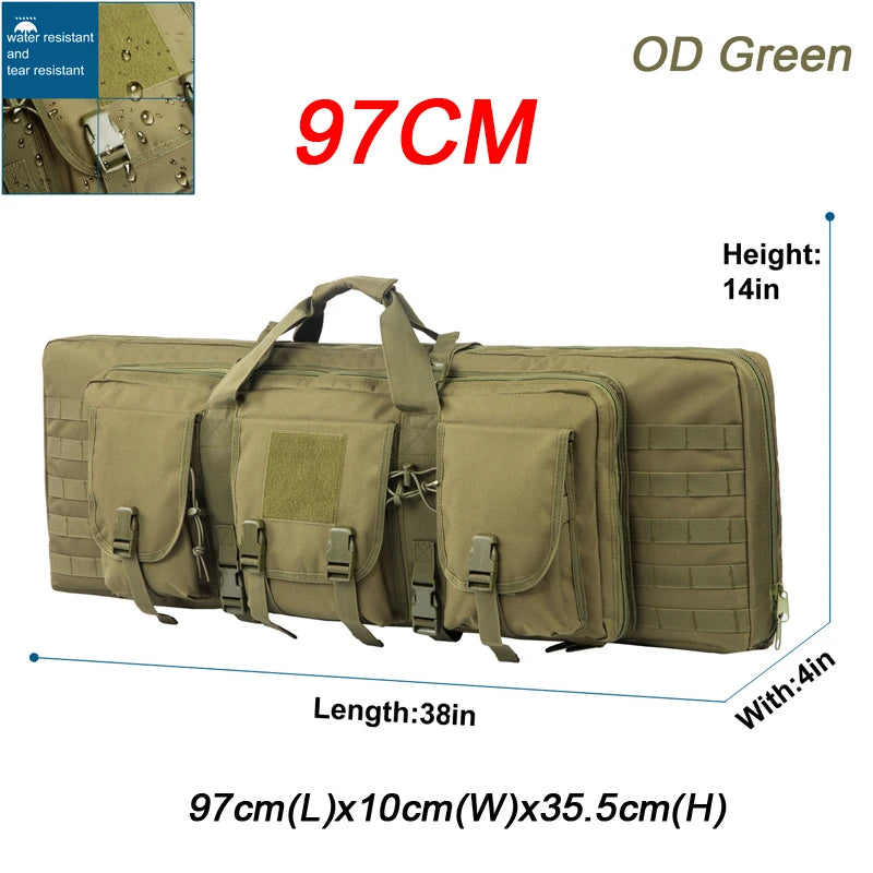 32 38 42 Inch Double Rifle Bag, Gun Case Rifle, Long Gun Bag .